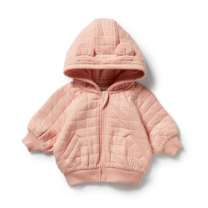 Wilson & Frenchy - Organic Quilted Jacket | Pretty Pink