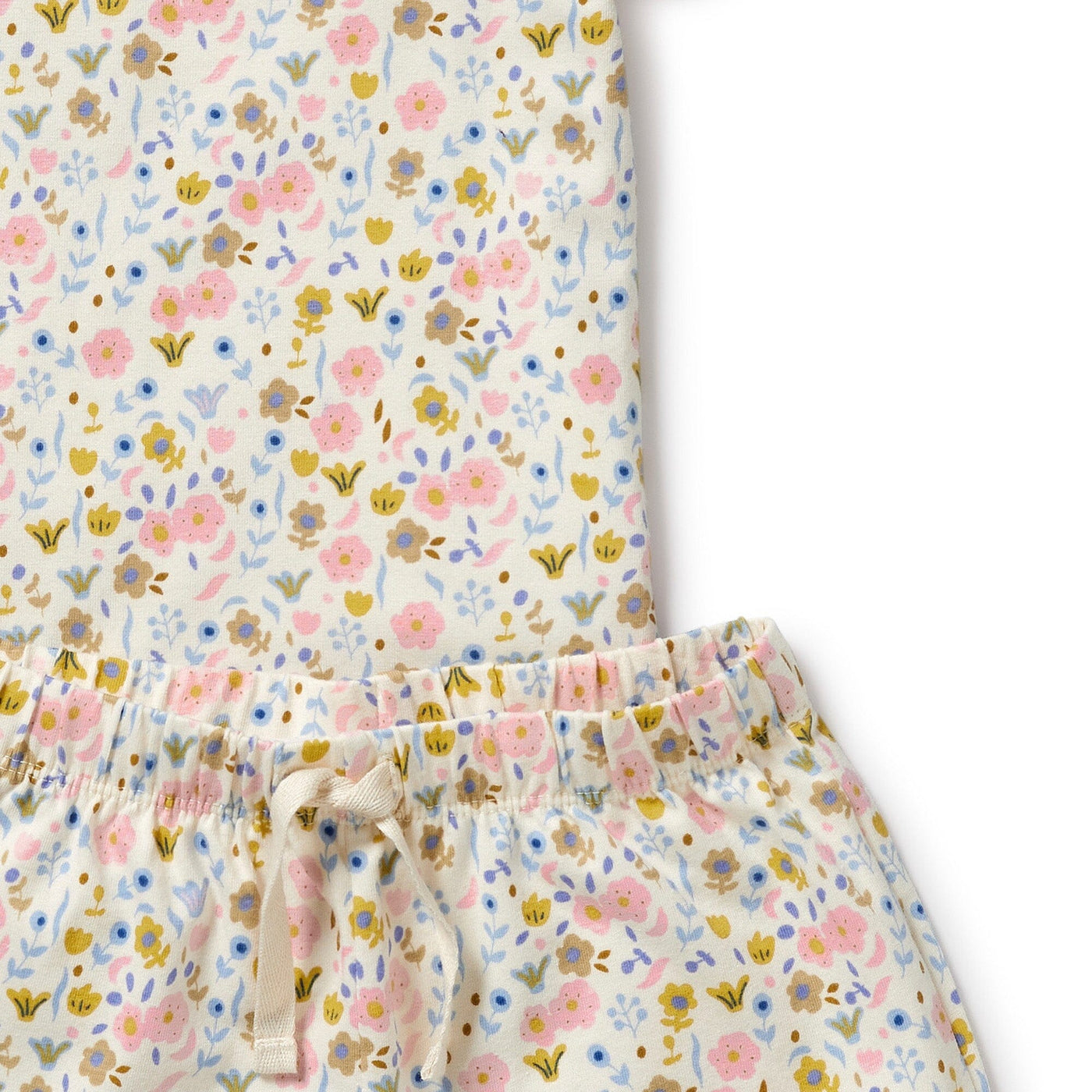 Wilson & Frenchy - Organic Short Sleeved Pyjamas Ava Floral Short Sleeve Pyjamas Wilson & Frenchy 