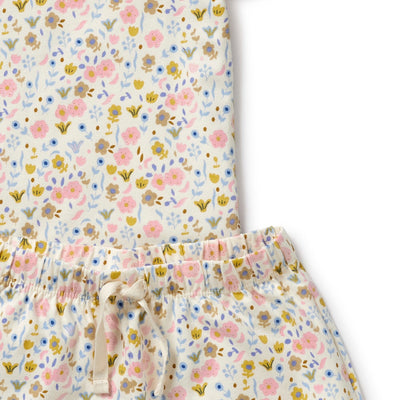 Wilson & Frenchy - Organic Short Sleeved Pyjamas Ava Floral Short Sleeve Pyjamas Wilson & Frenchy 