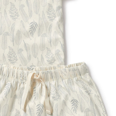 Wilson & Frenchy - Organic Short Sleeved Pyjamas New Leaf Short Sleeve Pyjamas Wilson & Frenchy 