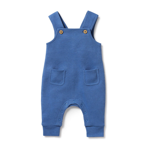 Wilson & Frenchy Organic Waffle Overall - Brilliant Blue