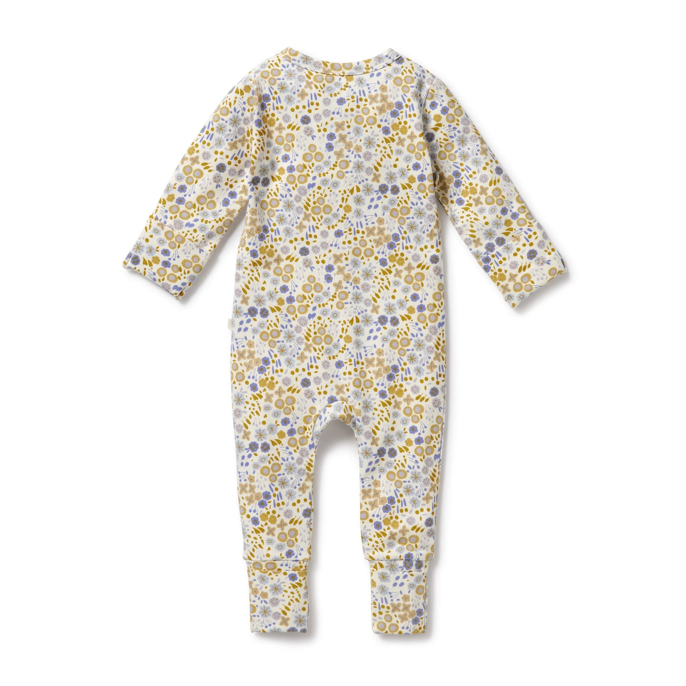 Wilson & Frenchy - Organic Zipsuit with Feet Little Meadow Zipsuit Wilson & Frenchy 