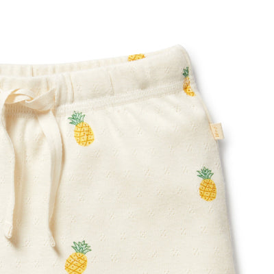 Wilson & Frenchy - Piney Pals Organic Pointelle Short Shorts Wilson & Frenchy 