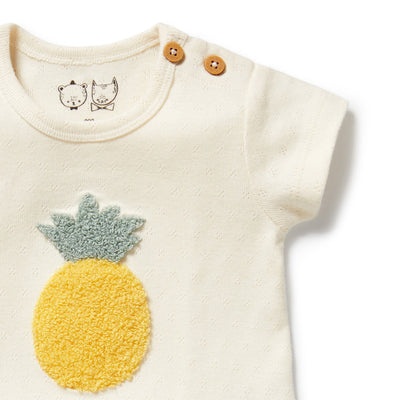 Wilson & Frenchy - Piney Pals Organic Pointelle Tee Short Sleeve T-Shirt Wilson & Frenchy 