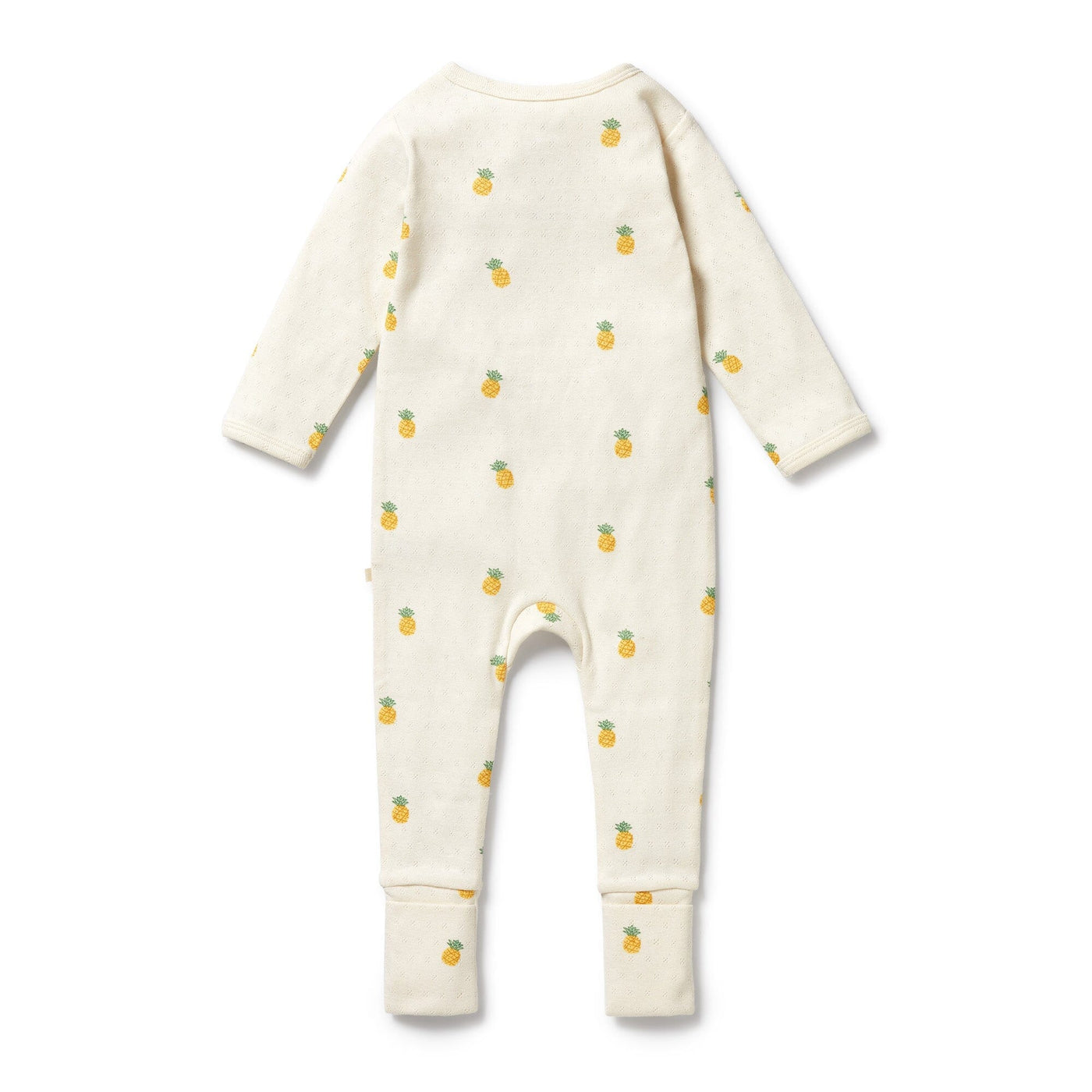 Wilson & Frenchy - Piney Pals Organic Pointelle Zipsuit with Feet Zipsuit Wilson & Frenchy 