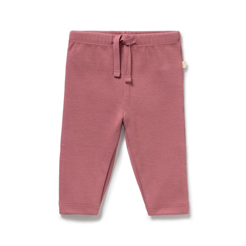 Wilson & Frenchy - Plum Organic Rib Legging