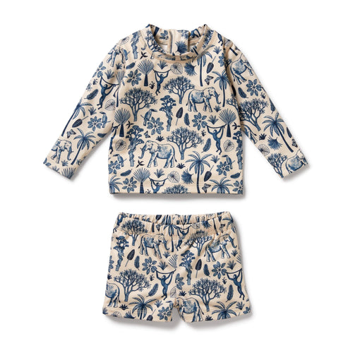 Wilson & Frenchy - Rashie Swim Set Jungle