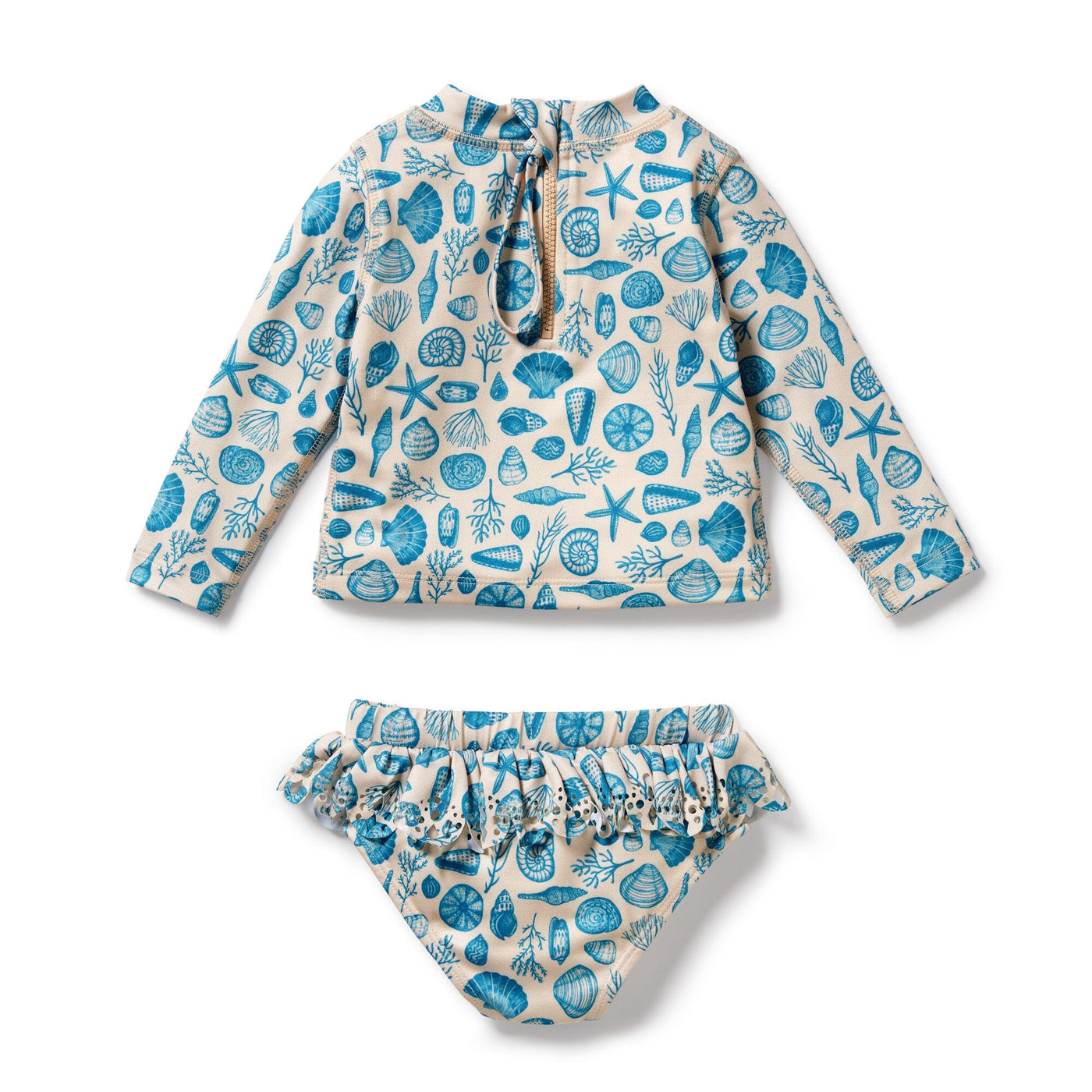 Wilson & Frenchy - Rashie Swim Set Shells Two-Piece Swimsuit Wilson & Frenchy 