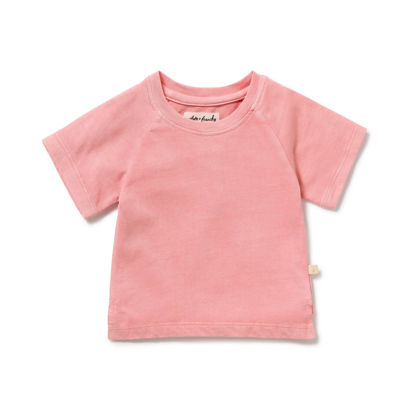 Wilson & Frenchy - Rose Organic Dyed Tee Short Sleeve T-Shirt Wilson & Frenchy 