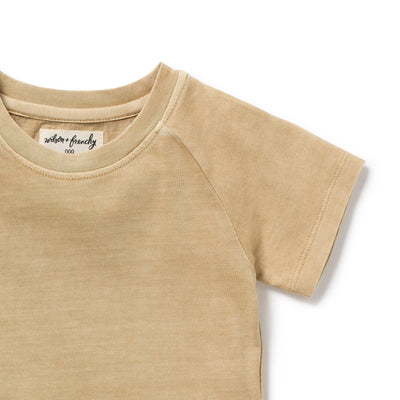 Wilson & Frenchy - Sahara Organic Dyed Tee Short Sleeve T-Shirt Wilson & Frenchy 
