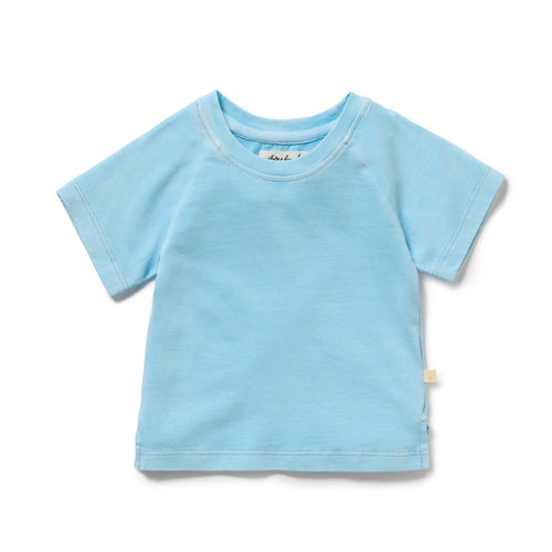 Wilson & Frenchy - Organic Dyed Tee | Sky