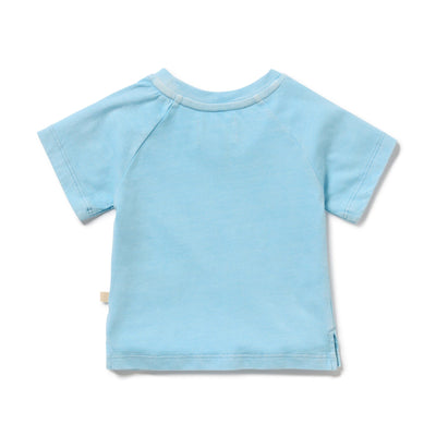 Wilson & Frenchy - Sky Organic Dyed Tee Short Sleeve T-Shirt Wilson & Frenchy 
