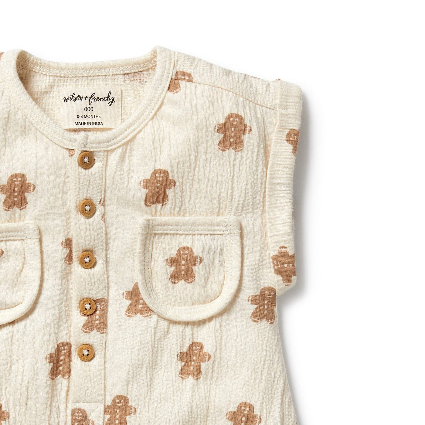 Wilson & Frenchy - Spice & Nice Organic Crinkle Growsuit Growsuit Wilson & Frenchy 