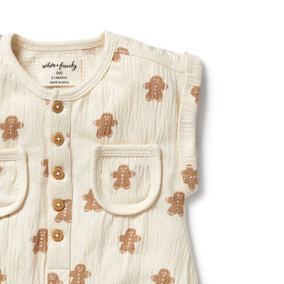 Wilson & Frenchy - Spice & Nice Organic Crinkle Growsuit Growsuit Wilson & Frenchy 