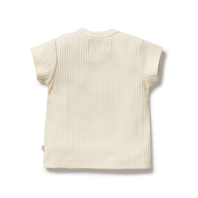 Wilson & Frenchy - Strawberry Kisses Embroidered Organic Tee Short Sleeve T-Shirt Wilson & Frenchy 
