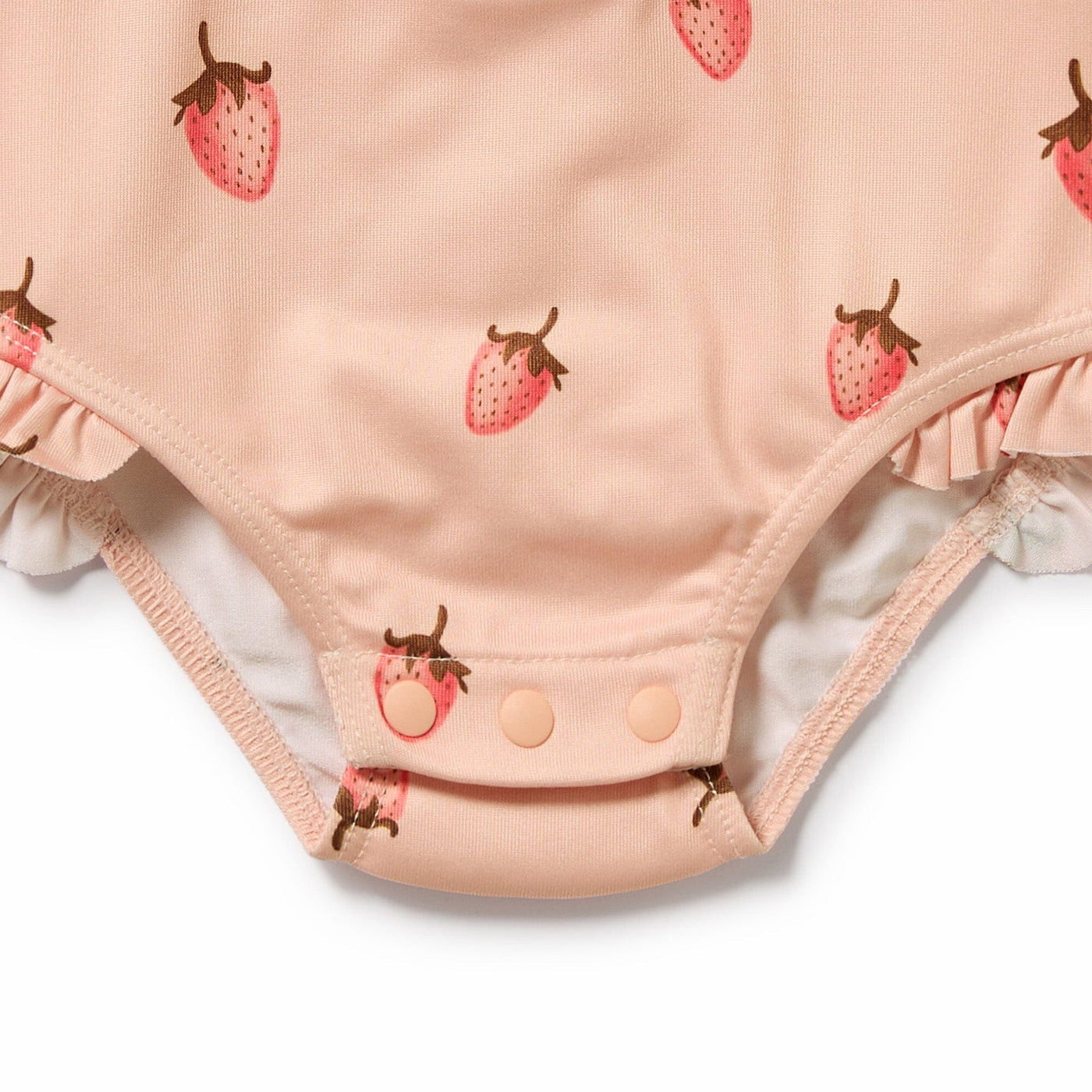 Wilson & Frenchy - Strawberry Kisses Long Sleeved Swimsuit One-Piece Swimsuit Wilson & Frenchy 