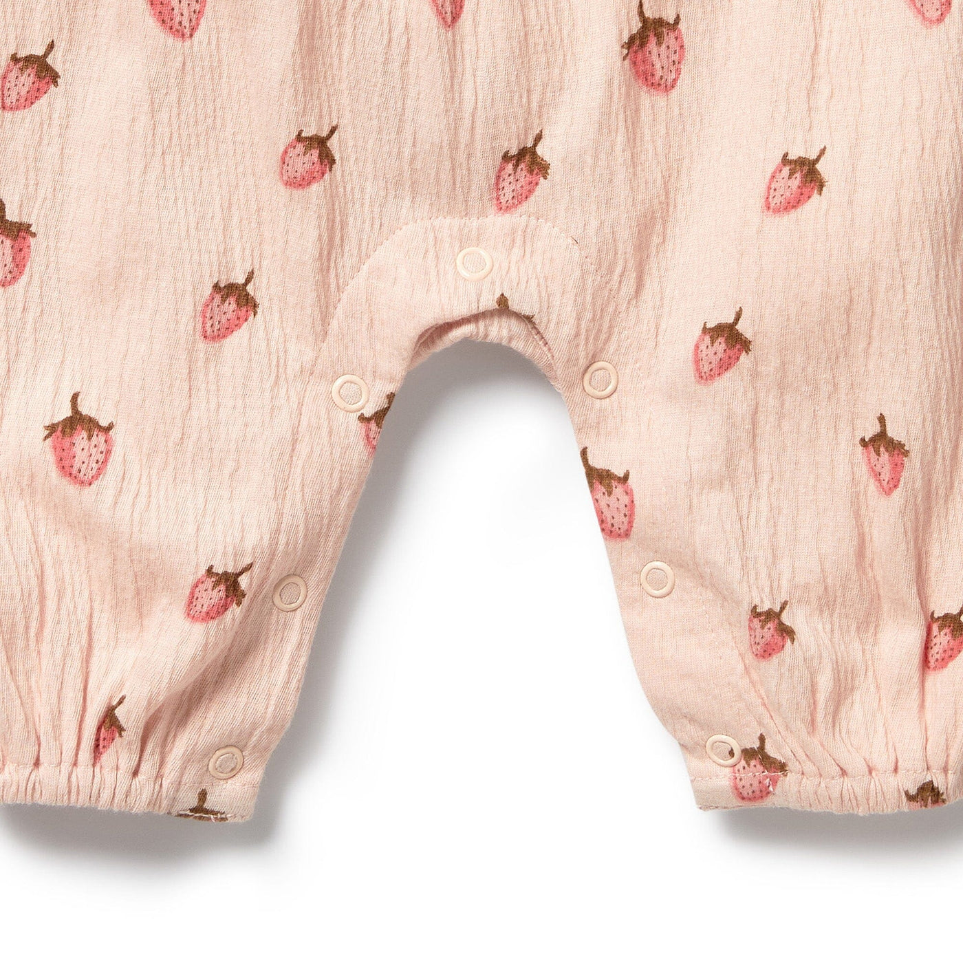 Wilson & Frenchy - Strawberry Kisses Organic Growsuit Growsuit Wilson & Frenchy 