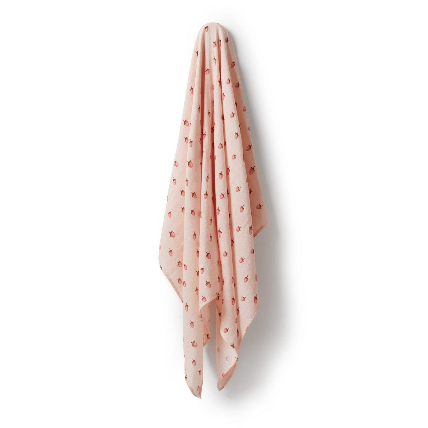 Wilson & Frenchy - Strawberry Kisses Organic Muslin Muslin Wrap Wilson & Frenchy 