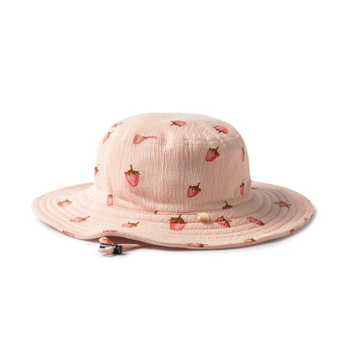Wilson & Frenchy - Organic Sun Hat | Strawberry Kisses