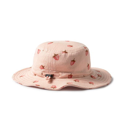 Wilson & Frenchy - Strawberry Kisses Organic Sun Hat Hats Wilson & Frenchy 