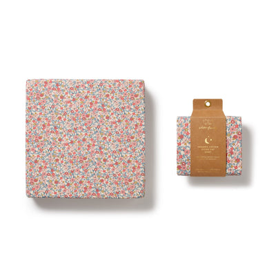 Wilson & Frenchy - Summer Bloom Organic Cot Sheet Cot Sheet Wilson & Frenchy 