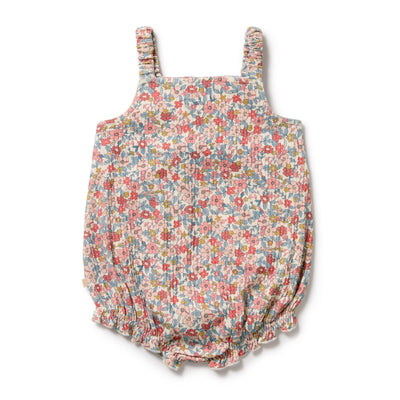 Wilson & Frenchy - Summer Bloom Organic Playsuit Playsuit Wilson & Frenchy 