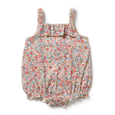 Wilson & Frenchy - Summer Bloom Organic Playsuit Playsuit Wilson & Frenchy 