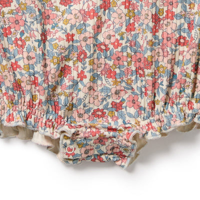 Wilson & Frenchy - Summer Bloom Organic Playsuit Playsuit Wilson & Frenchy 