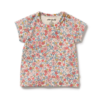 Wilson & Frenchy - Summer Bloom Organic Tee Short Sleeve T-Shirt Wilson & Frenchy 