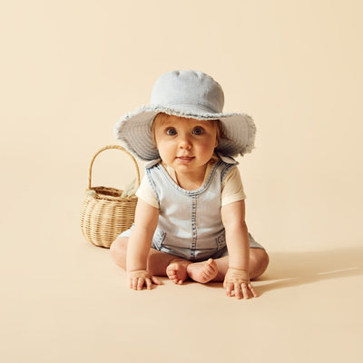 Wilson & Frenchy - Sun Hat Denim Hats Wilson & Frenchy 