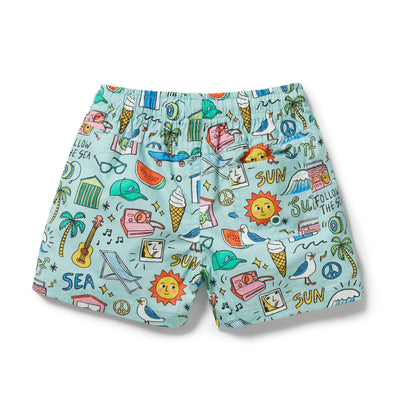 Wilson & Frenchy - Sun Surf & Sea Board Short Boardshorts Wilson & Frenchy 