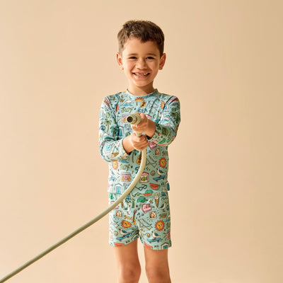 Wilson & Frenchy - Sun Surf & Sea Rashie Swim Set Two-Piece Swimsuit Wilson & Frenchy 