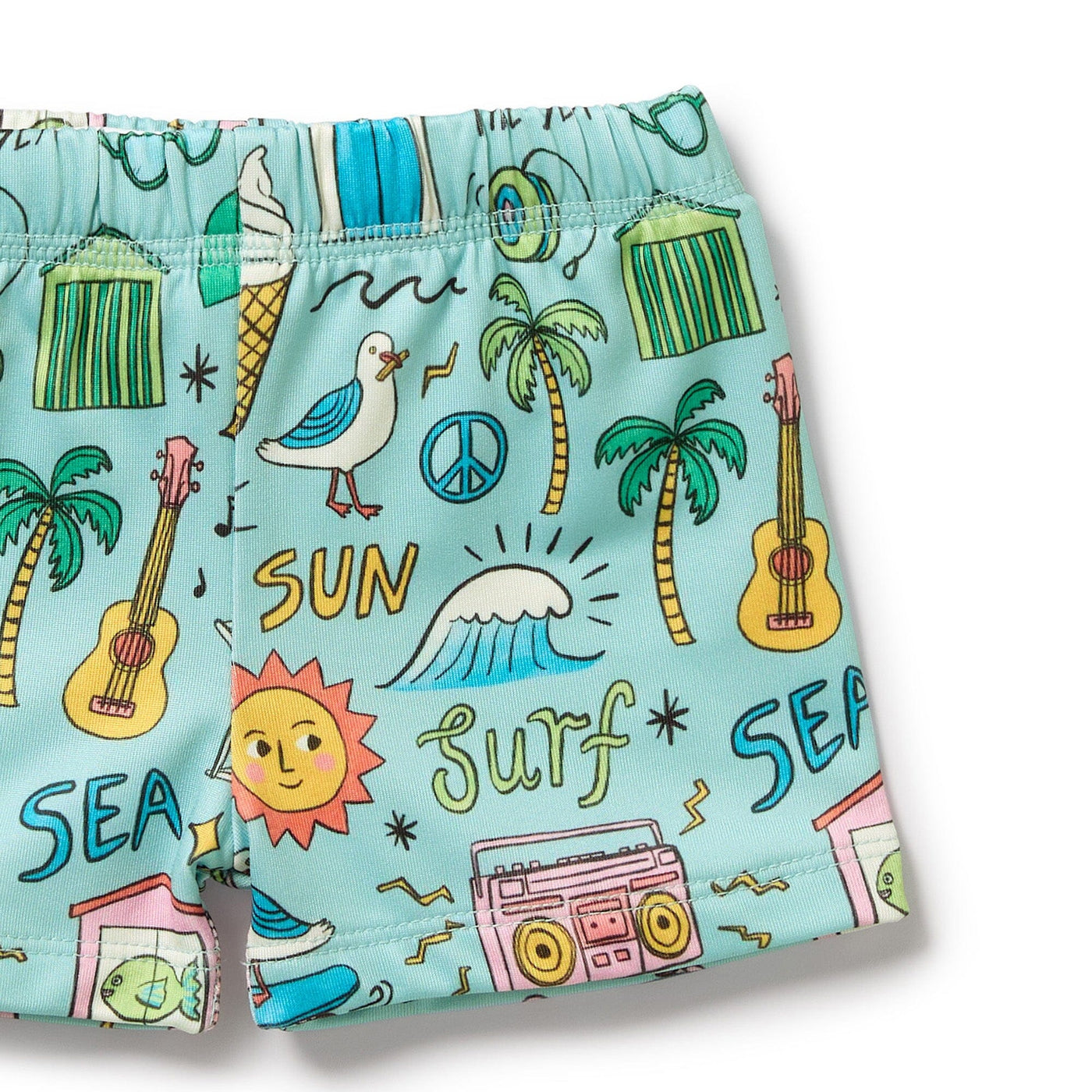 Wilson & Frenchy - Sun Surf & Sea Rashie Swim Set Two-Piece Swimsuit Wilson & Frenchy 