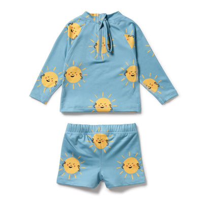 Wilson & Frenchy - Sunny Days Rashie Swim Set Two-Piece Swimsuit Wilson & Frenchy 