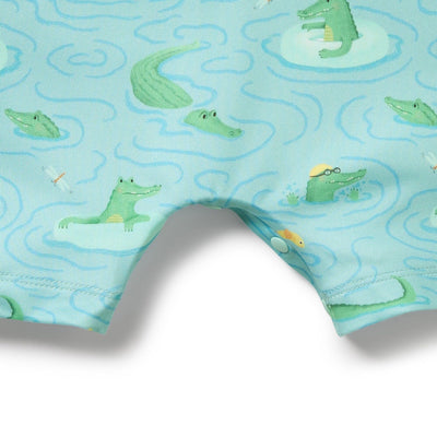 Wilson & Frenchy - Sunny Scales One Piece Boyleg Swimsuit One-Piece Swimsuit Wilson & Frenchy 