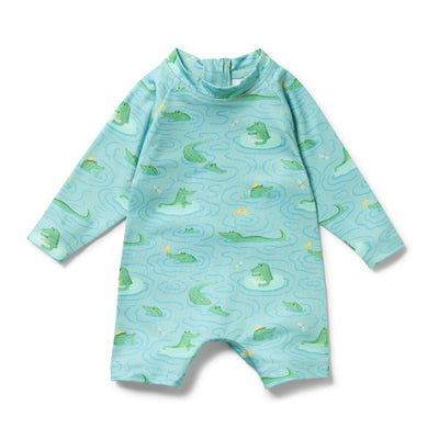 Wilson & Frenchy - Sunny Scales One Piece Boyleg Swimsuit One-Piece Swimsuit Wilson & Frenchy 