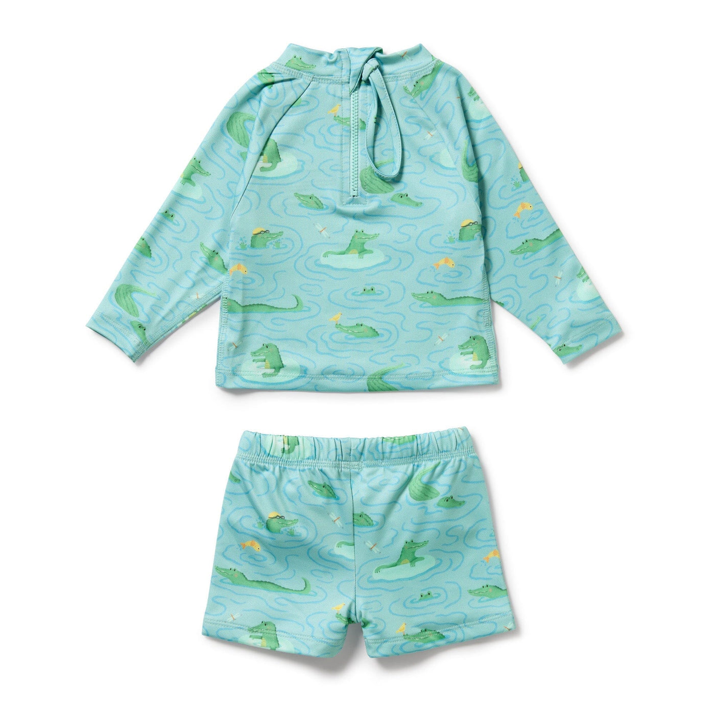 Wilson & Frenchy - Sunny Scales Rashie Swim Set Two-Piece Swimsuit Wilson & Frenchy 