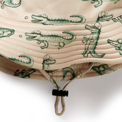 Wilson & Frenchy - Swim Sun Hat Little Croc Hats Wilson & Frenchy 