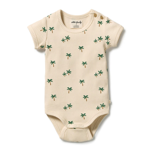 Wilson & Frenchy - Tiny Palm Organic Bodysuit