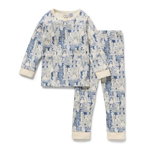 Wilson & Frenchy - Woodland Adventures Organic Long Sleeved Pyjamas