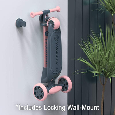 YGlider Nua Scooter - Pink Bikes Yvolution 