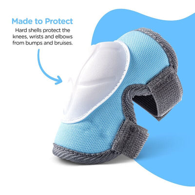 Yvolution - Safety Pads Small | Blue Roller Skates Yvolution 
