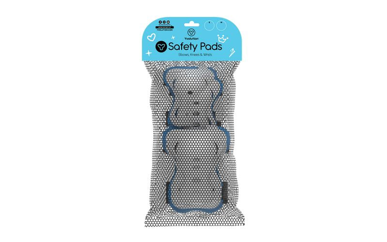 Yvolution - Safety Pads Small | Blue Roller Skates Yvolution 