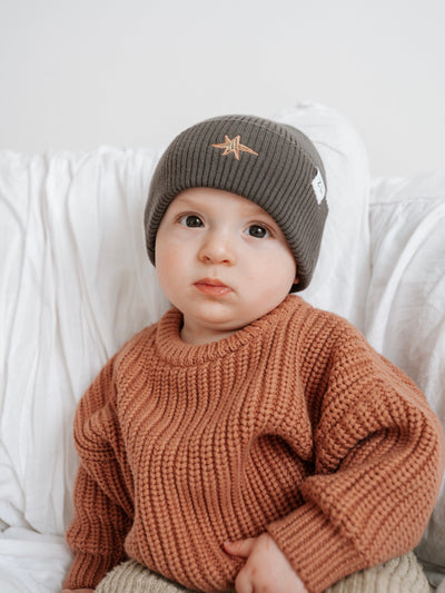 Ziggy Lou - Beanie | Charcoal Beanie Ziggy Lou 