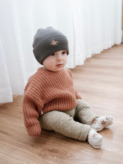 Ziggy Lou - Beanie | Charcoal Beanie Ziggy Lou 