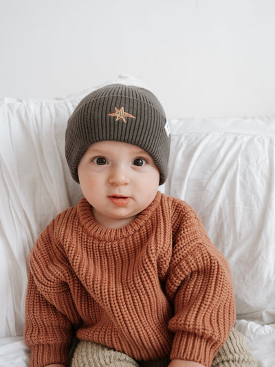 Ziggy Lou - Beanie | Charcoal Beanie Ziggy Lou 
