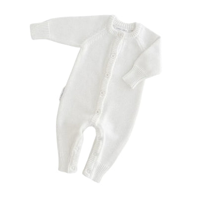 Ziggy Lou Classic Knit Romper - Milk Romper Ziggy Lou 