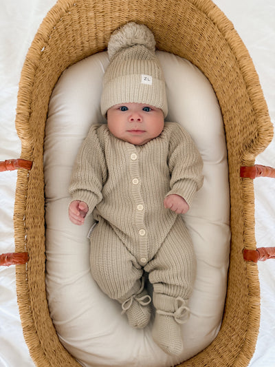 Ziggy Lou - Classic Knit Romper | Moss Romper Ziggy Lou 