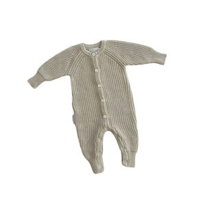 Ziggy Lou - Classic Knit Romper | Moss