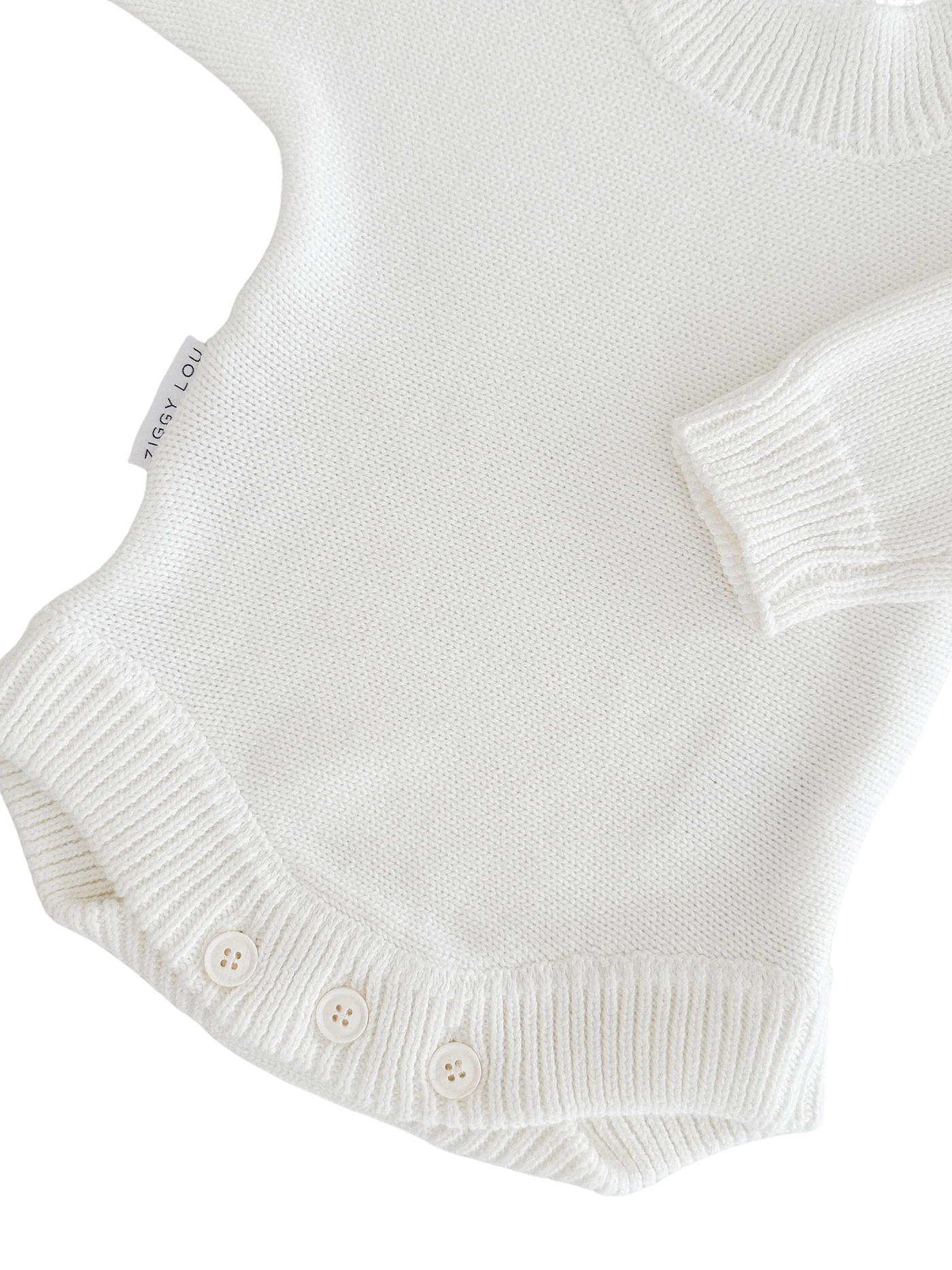 Ziggy Lou Heirloom Romper - Milk Romper Ziggy Lou 